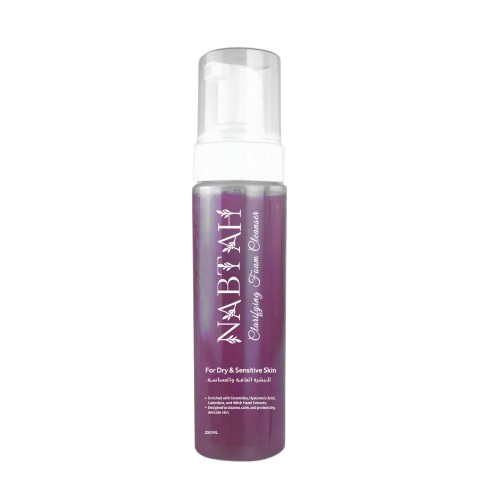 Dry skin cleanser